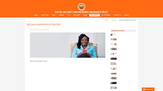 
                            3. Get your statement on the GO! – SSNIT