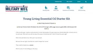 
                            11. Get Your Young Living Starter Kit + get a $20 gift card + education pack.