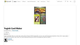 
                            7. Get Yugioh Card Maker - Microsoft Store