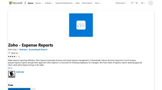 
                            13. Get Zoho - Expense Reports - Microsoft Store
