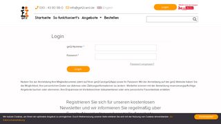 
                            1. get2Card.de – Die Erlebnismacher - Login