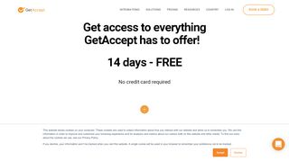 
                            11. GetAccept: Sign up Free - Sales Automation & e-signing tool