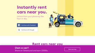 
                            6. Getaround - Peer-to-peer car sharing and local car rental