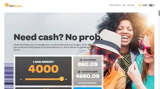 
                            2. GetBucks: Apply For A Loan Anytime, Anywhere