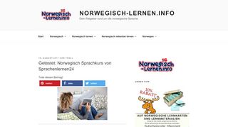 
                            10. Getestet: Norwegisch Sprachkurs von Sprachenlernen24