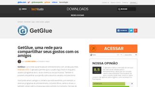 
                            3. GetGlue | Download | TechTudo