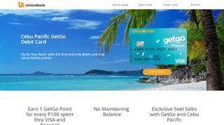 
                            4. GetGo Unionbank Debit Card