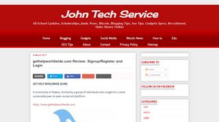 
                            3. gethelpworldwide.com Review: Signup/Register and Login