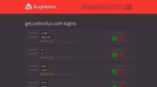 
                            2. get.iceboxfun.com passwords - BugMeNot