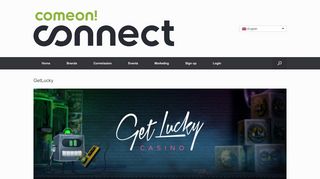 
                            6. Getlucky | Comeon Connect Affiliate Program | Online Casino