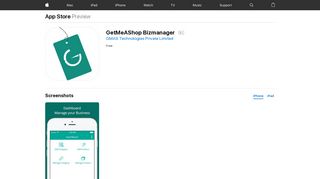 
                            11. GetMeAShop Bizmanager on the App Store - iTunes - Apple