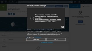 
                            5. getmyads.com URL Report - IBM X-Force Exchange