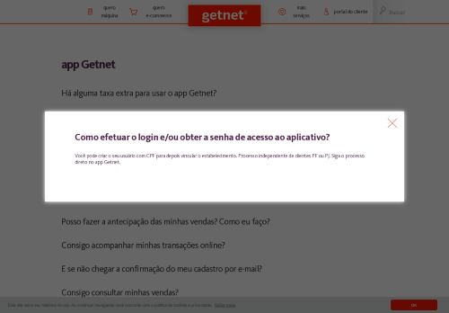 
                            5. Getnet | Como efetuar o login e/ou obter a senha de acesso ao ...