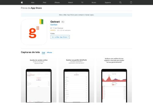 
                            13. Getnet na App Store - iTunes - Apple