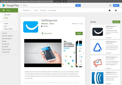 
                            6. GetResponse - Apps on Google Play