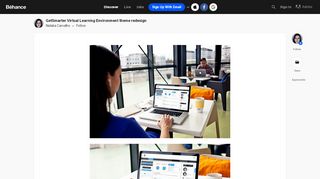 
                            7. GetSmarter Virtual Learning Environment theme redesign on Behance