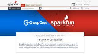 
                            10. GetSparked! - A better way to sell your product - SparkFun Electronics