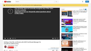 
                            11. Getting a free SSL certificate with AWS Certificate Manager for ...