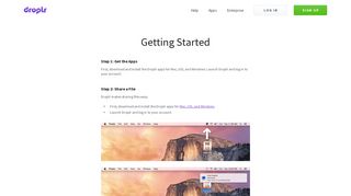 
                            5. Getting Started – Droplr™