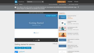 
                            11. Getting started for admins - SlideShare