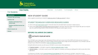 
                            9. Getting Started - For Students - USFSP at Nelson Poynter Memorial ...