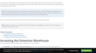 
                            4. Getting Started in the Extension Warehouse | SketchUp Help