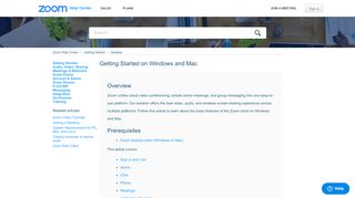 
                            5. Getting Started on PC and Mac – Zoom Help Center - Zoom ...