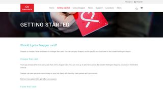 
                            7. Getting started | Snapper