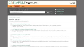 
                            7. Getting Started : Support Center