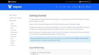 
                            3. Getting Started - Vagrant by HashiCorp