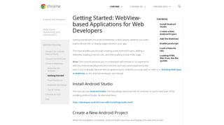 
                            8. Getting Started: WebView-based Applications for Web Developers ...