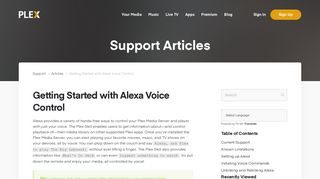 
                            10. Getting Started with Alexa Voice Control | Plex Support