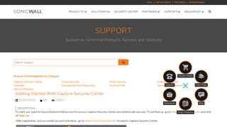 
                            8. Getting Started with Capture Security Center | SonicWall