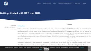 
                            7. Getting Started with DFC and DQL | Blue Fish | Ecommerce and ...