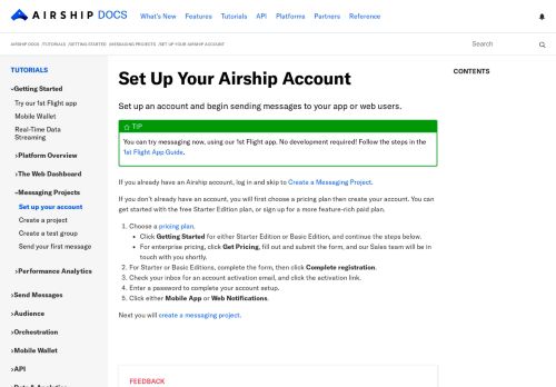 
                            6. Getting Started with Engage · Urban Airship Docs