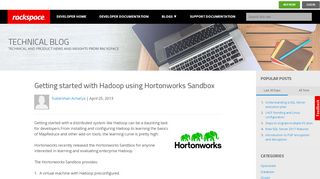 
                            10. Getting started with Hadoop using Hortonworks Sandbox