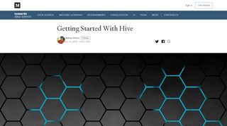 
                            9. Getting Started With Hive – Towards Data Science