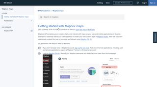 
                            5. Getting started with Mapbox maps - IBM Cloud