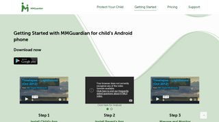 
                            3. Getting Started With MMGuardian | Register Android Phone Control App