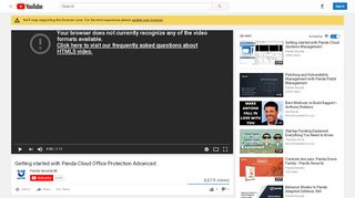
                            11. Getting started with Panda Cloud Office Protection Advanced - YouTube