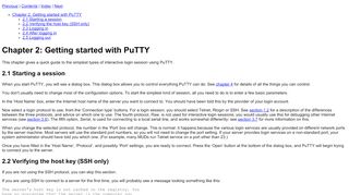 
                            12. Getting started with PuTTY - The Earth