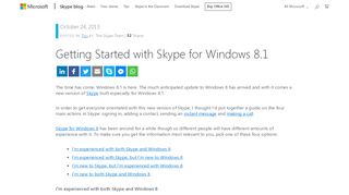 
                            6. Getting Started with Skype for Windows 8.1 | Skype Blogs