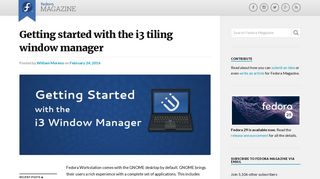 
                            8. Getting started with the i3 tiling window manager - Fedora Magazine