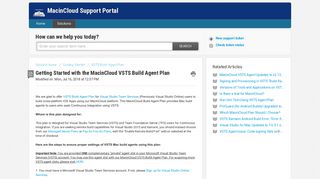 
                            12. Getting Started with the MacinCloud VSTS Build Agent Plan ...