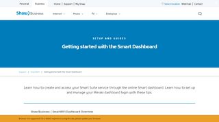 
                            7. Getting started with the Meraki Dashboard - Shaw Business