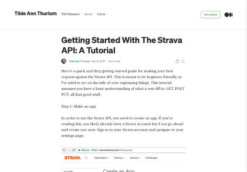 
                            4. Getting Started With The Strava API: A Tutorial – Tilde Ann Thurium ...