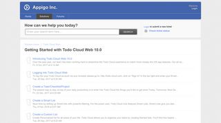 
                            4. Getting Started with Todo Cloud Web 10.0 : Appigo Inc.