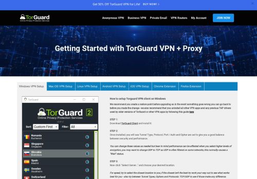 
                            7. Getting Started with TorGuard VPN | TorGuard