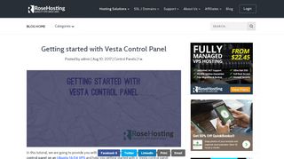 
                            7. Getting started with Vesta Control Panel | RoseHosting