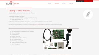 
                            8. Getting Started with WP - Sierra Wireless Source